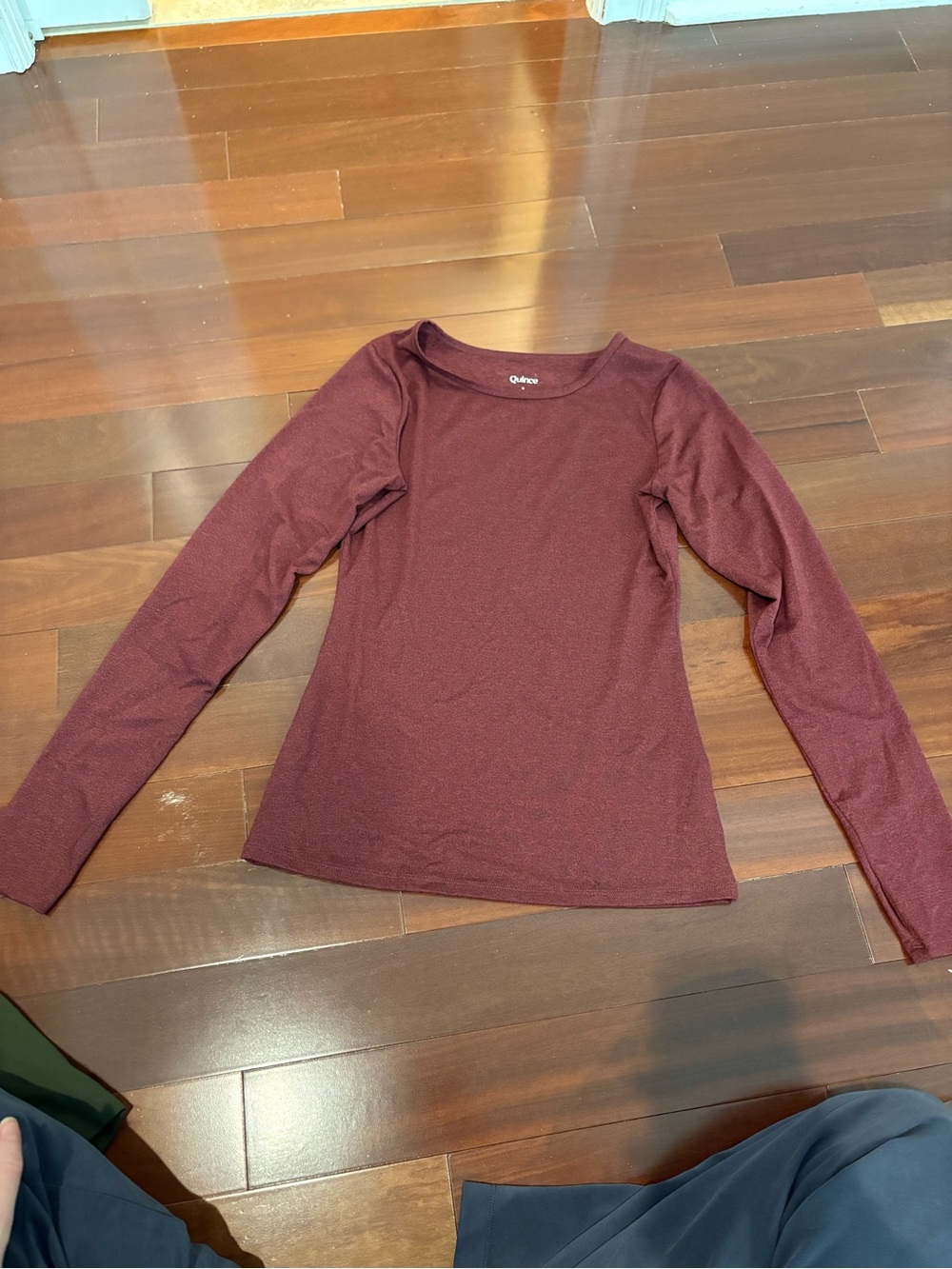 Quince Long Sleeve workout top